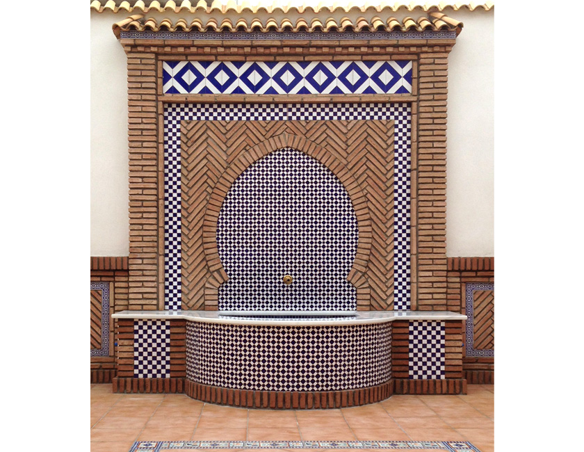 Fuente de pared en Sevilla